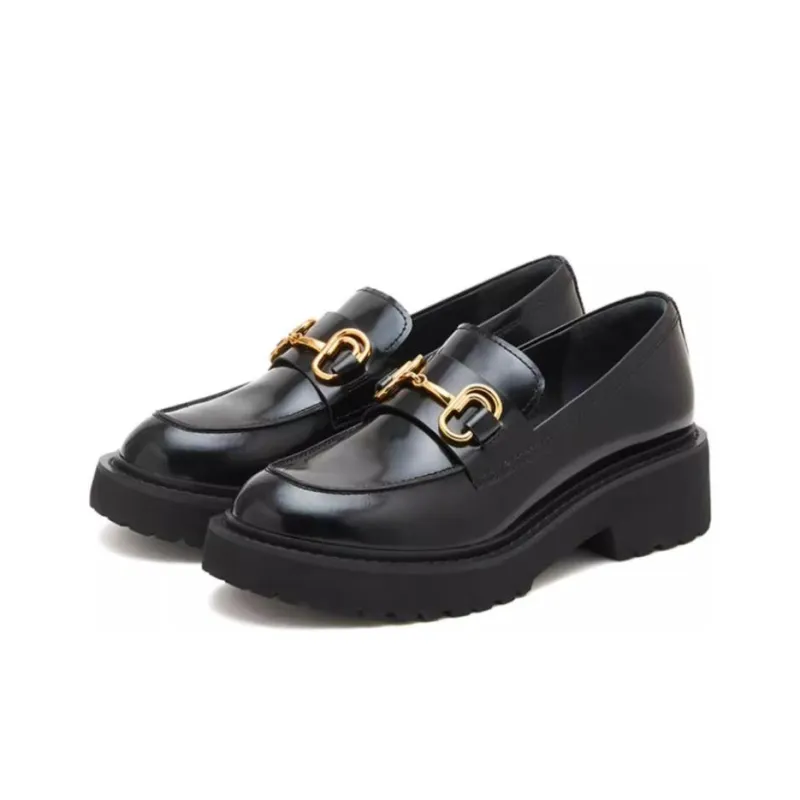 Staccato Loafers 5cm Women's Black-2