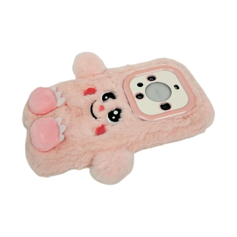 Wei Xin Plush Material Plush Quirky Expression Phone Cases Compatible With Huawei Mate 40/50/60/60 Pro/Pure 70/70 Pro+-7