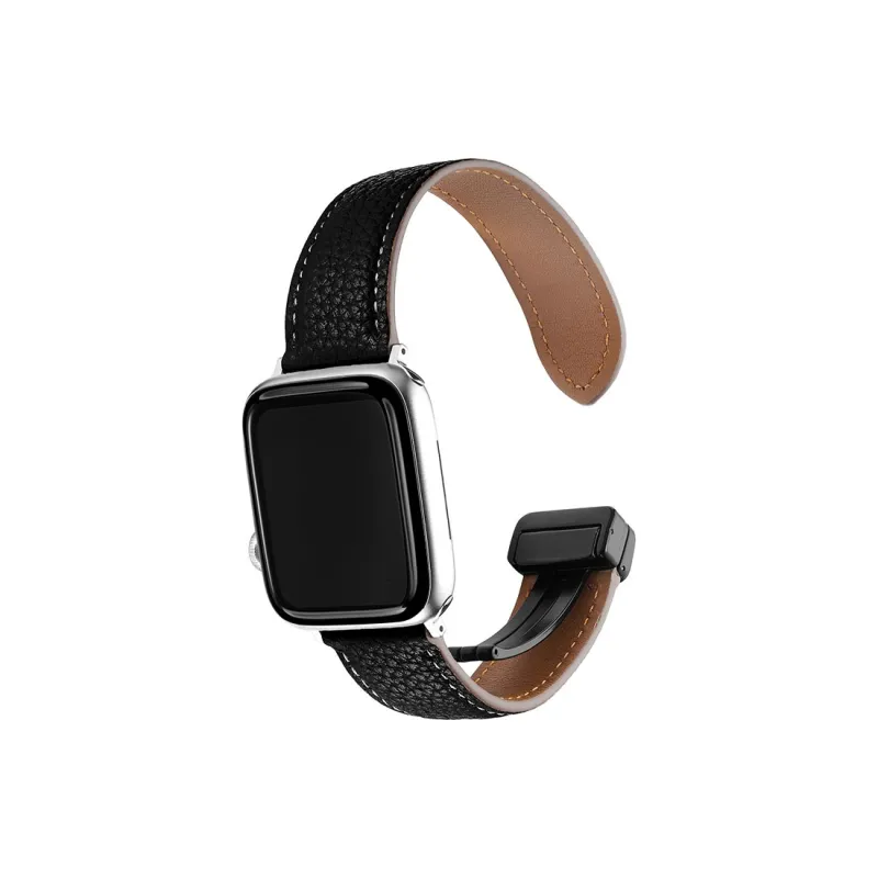 ZHENGGUANG Watch Band Apple Compatibility Cowhide Leather Material-17