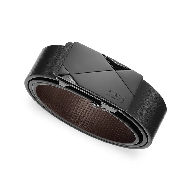 FAIRWHALE Cow Leather Belts Men's Width 3.4CM-10