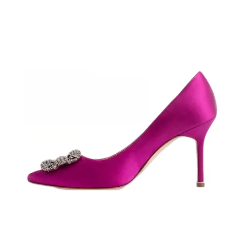 MANOLO BLAHNIK Hangisi 50mm Crystal-embellished Pumps