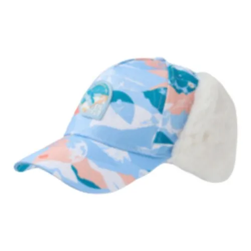 Anta Polyester Hats & Caps Kids' Blue Pink