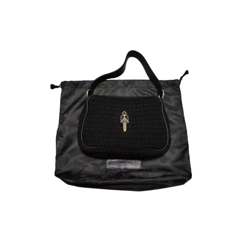 Chrome Hearts Yarns Chicken Nugget Bag Handbag Women's Black-0
