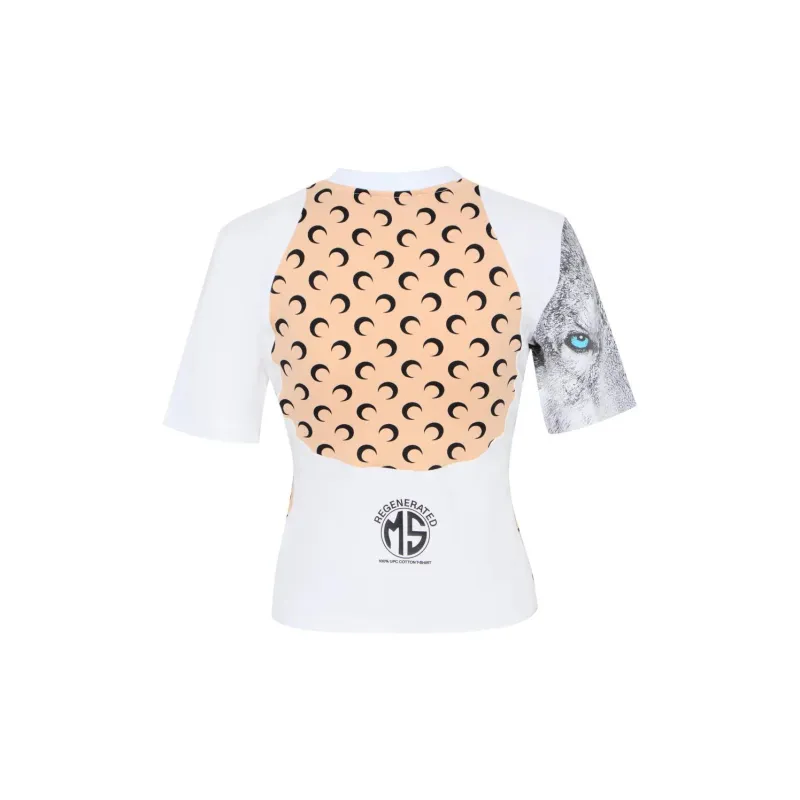 Marine Serre T Shirt Women's White-1