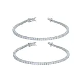 2mm Bracelet 2 Pack Layering Combination