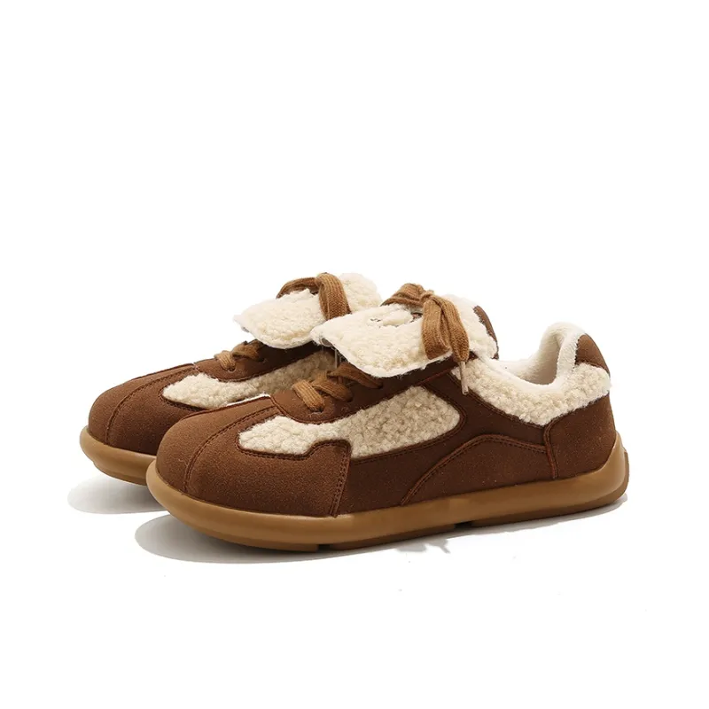 HUANQIU Slip Resistant, Abrasion Resistant, Thermal Low Top Casual Shoes Women's-2