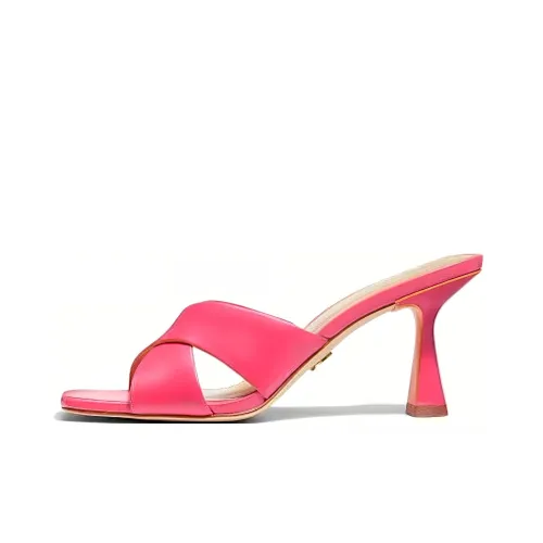 MICHAEL KORS Clara Slip-Resistant Slide Slippers Women's Pink