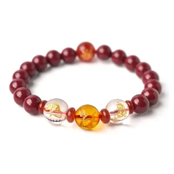 Strange Snow Cinnabar Bracelets Unisex