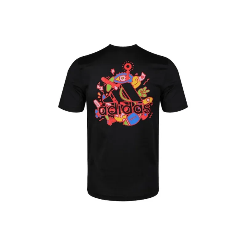 Adidas Illustrat. GFX T Shirt Men's Black-1