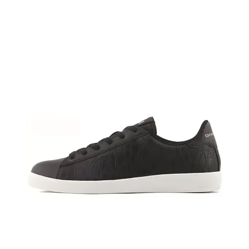 ARMANI EXCHANGE Embossed-logo Low-top Sneakers