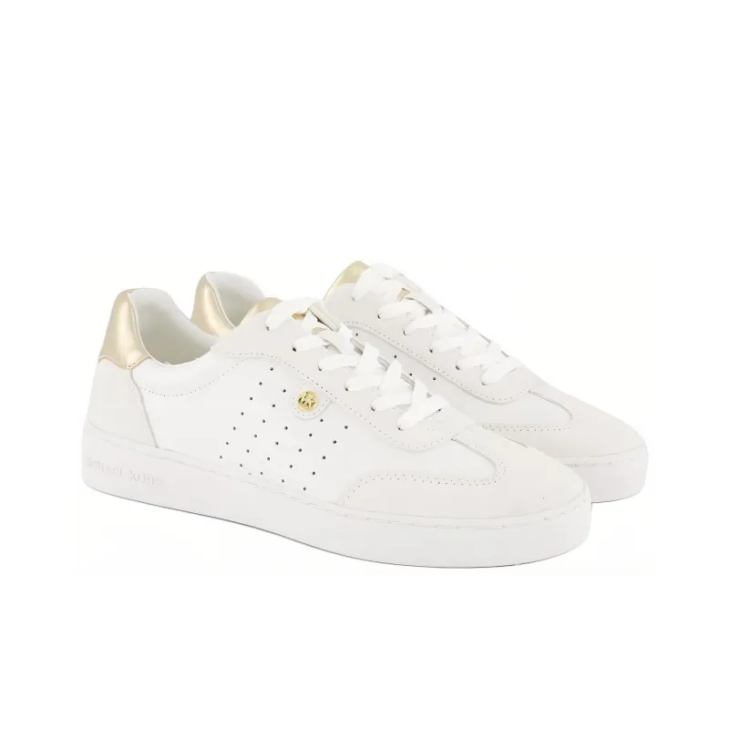 MICHAEL KORS Low Top Skateboard Shoes Women's White-2