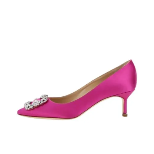 MANOLO BLAHNIK High Heels Women's Pink