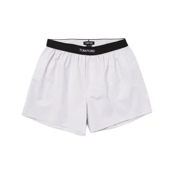 TOM FORD Logo waistband Cotton Boxers
