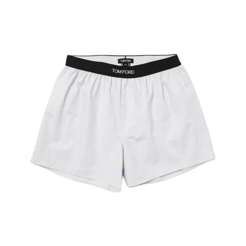 TOM FORD Logo-waistband Cotton Boxers-0