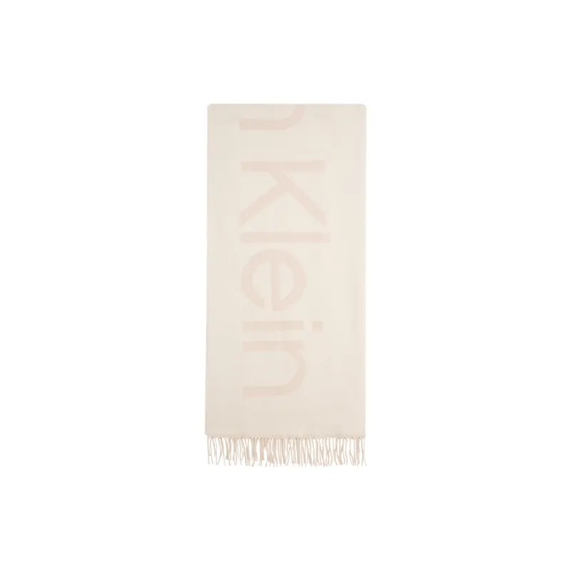 CALVIN KLEIN Knit Scarves Men's Cow Ivory-1