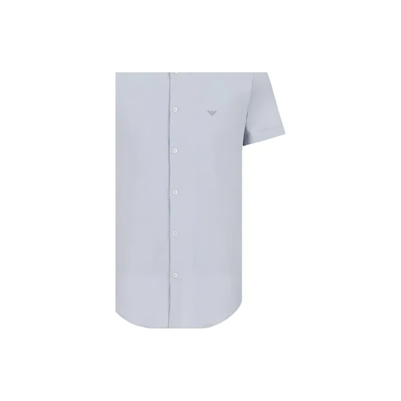 EMPORIO ARMANI Short sleeved Stretch Nylon blend Shirt-5