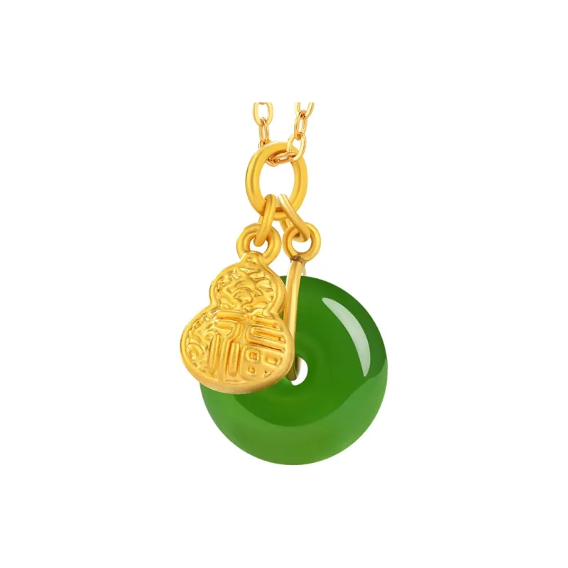 Dragonsign Hetian Jade Necklaces Jasper Unisex-0