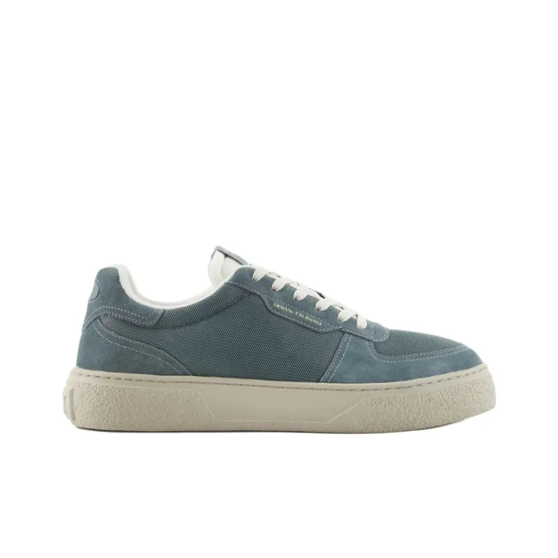 ARMANI EXCHANGEAE Low Top Skateboard Shoes Men's Green-1