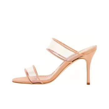 MANOLO BLAHNIK INVYMU 90mm Slip-on Sandals