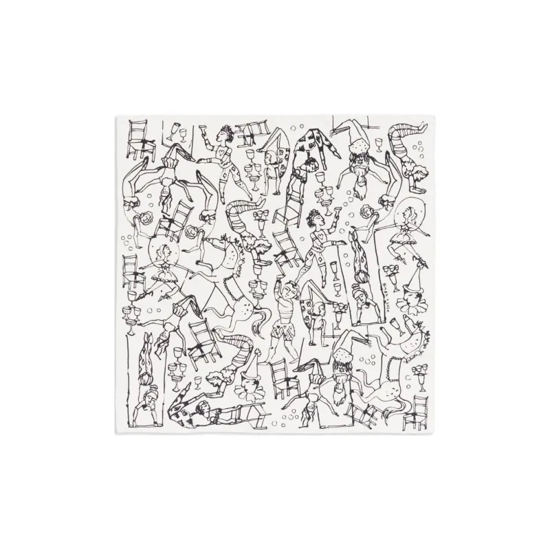 Bimba Y Lola Circus print Scarf-0