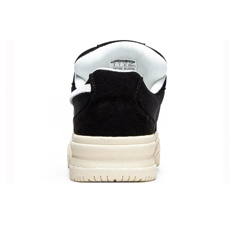 PENTAGONAL HEART Satoshi Star Series Anti-Slip And Wear-Resistant Height Increasing Low-Top Skateboard Shoes Unisex-10