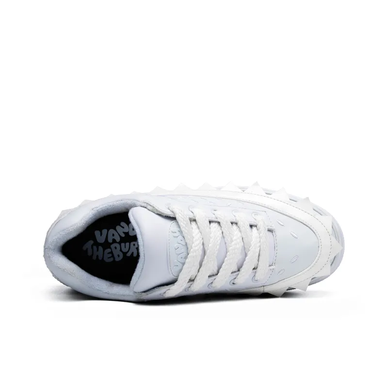 Stanair X Vandytheburger Skateboard Shoes Unisex Low Top White, Black-15