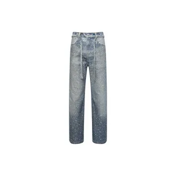 BIRTH OF ROYAL CHILD 3D Printed Washed Swarovski Diamond Jean