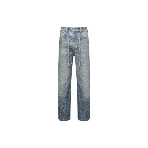 BIRTH OF ROYAL CHILD 3D Printed Washed Swarovski Diamond Jean