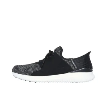Skechers Slip Ins Anti Slip Wear Resistant Low Top Casual Running Shoes Men's Black
