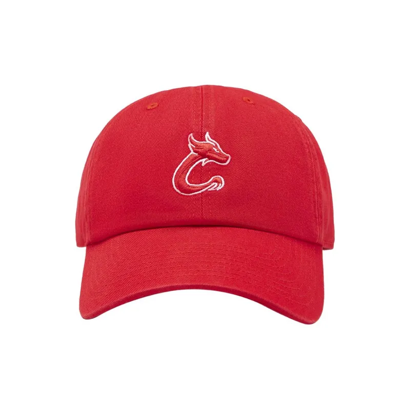 Mizuno Embroidery, 100% Cotton Baseball Caps Unisex Red-1