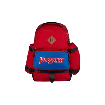 JanSport Recycled Nylon Backpack Unisex Red