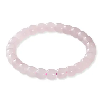 The Call Of The Heart Hetian Jade Bracelets Dusty Pink Women's