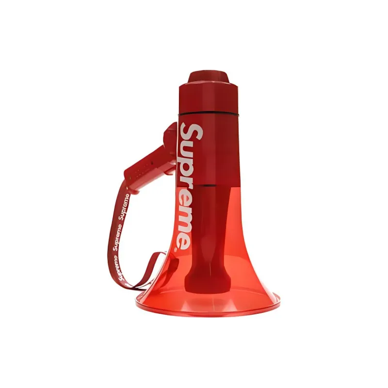 Supreme Pyle Waterproof Megaphone Red-2