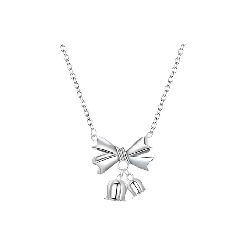 FUSSEM S999 Fine Silver Necklaces Women's-0