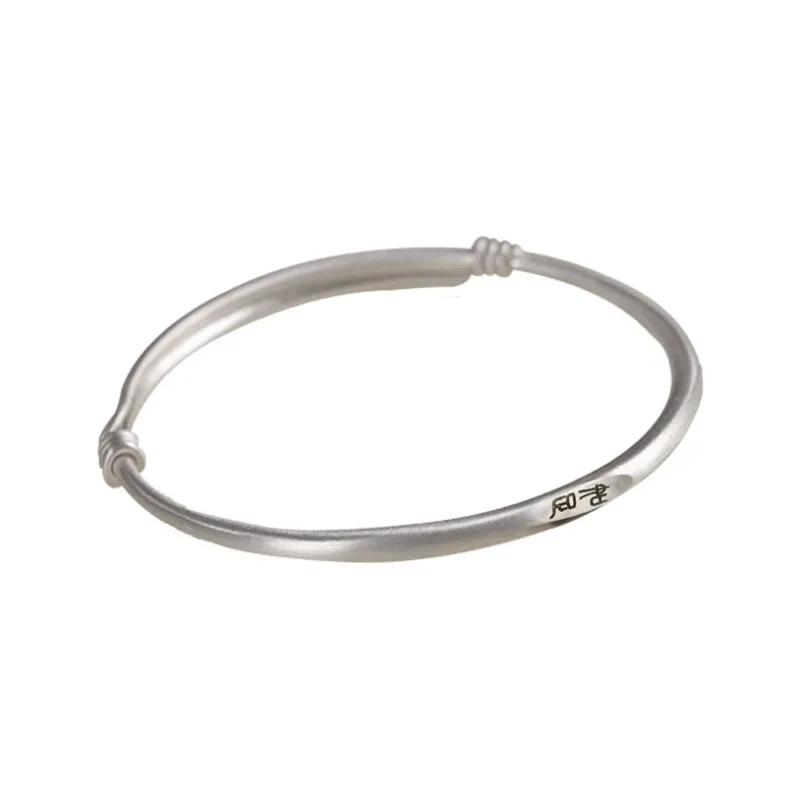 AQI 999 Fine Silver Bangles Unisex-9