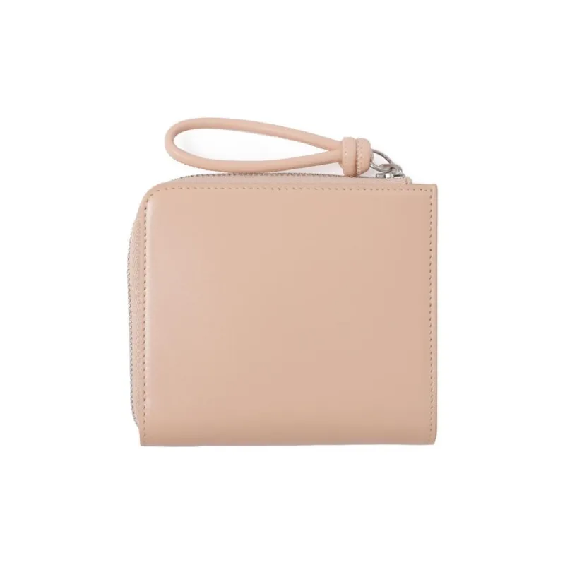 JIL SANDER Calfskin Wallet Women's Rose Pink-2