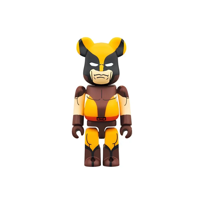 BE@RBRICK X Marvel X-Men Wolverine Brown Ver.-2