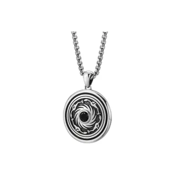 MYSH S925 Silver Necklaces Men's