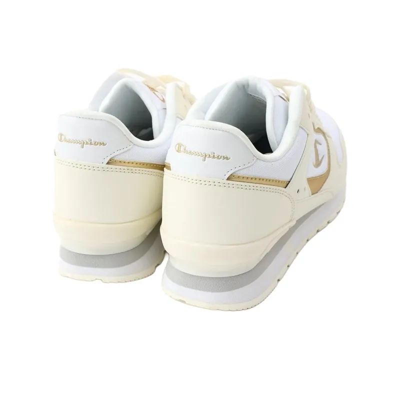 Champion Anti-Slip Wear-Resistant Low-Top Casual Running Shoes Women's Ecru Gold-3