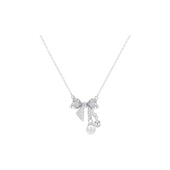 Heart Grass 999 Fine Silver Necklaces Women's