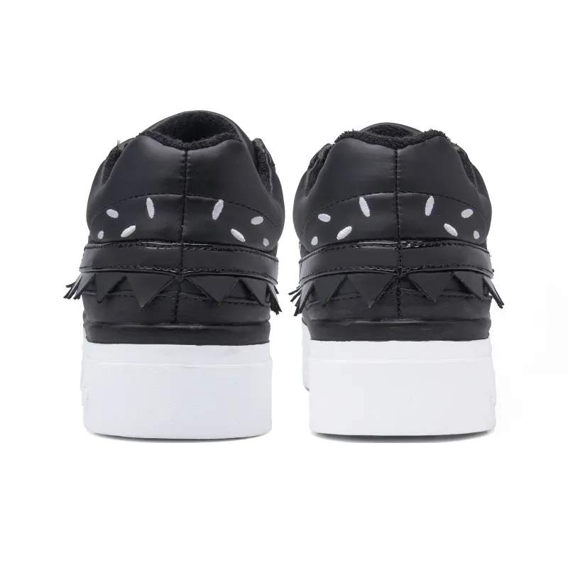 Stanair X Vandytheburger Skateboard Shoes Unisex Low Top White, Black-10