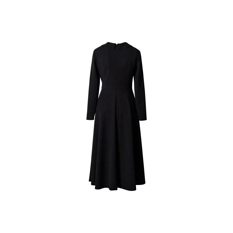 ROEYSHOUSE Long Sleeved Dresses Women's Black-1