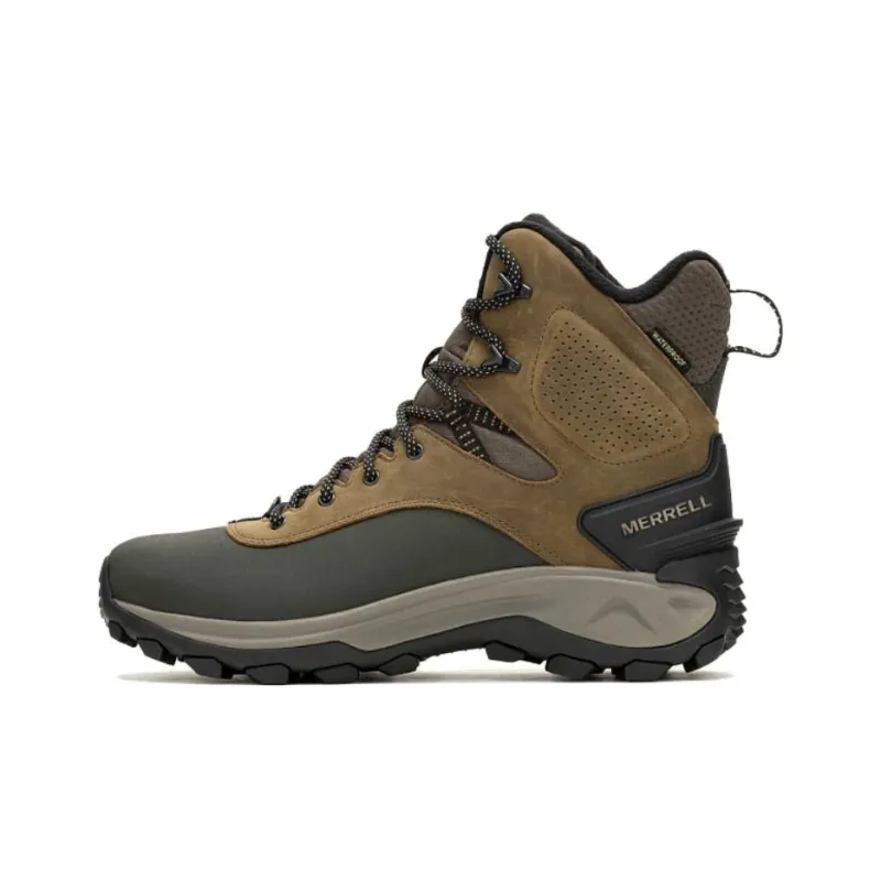 MERRELL Waterproof And Wear-resistant Short Outdoor Boots Men's Brown-0
