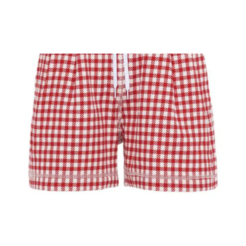 MIU MIU SS22 Casual Shorts Women's Red-6