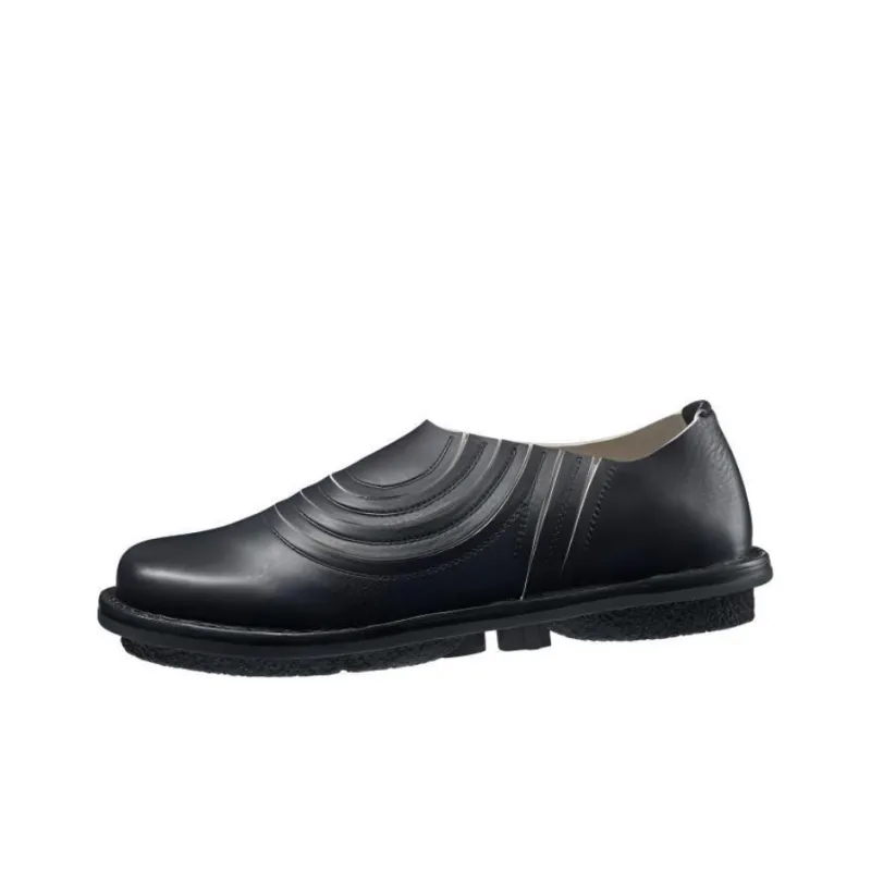 Trippen Rainbow Casual Single Shoes Women's Black-0