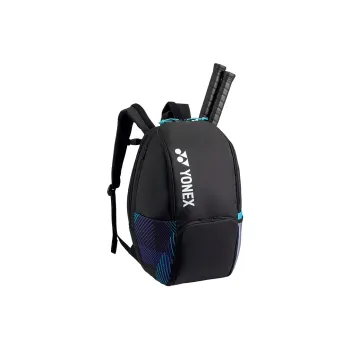 YONEX Badminton Racket Bags 2 Pcs Pack Sports, Casual Backpack Black Silver Unisex Front Storage Pocket