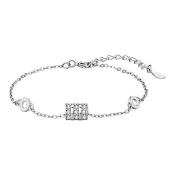 KING OF BLING 925 Sterling Silver With Zircon Bracelets Women's Year Of The Snake Good Luck