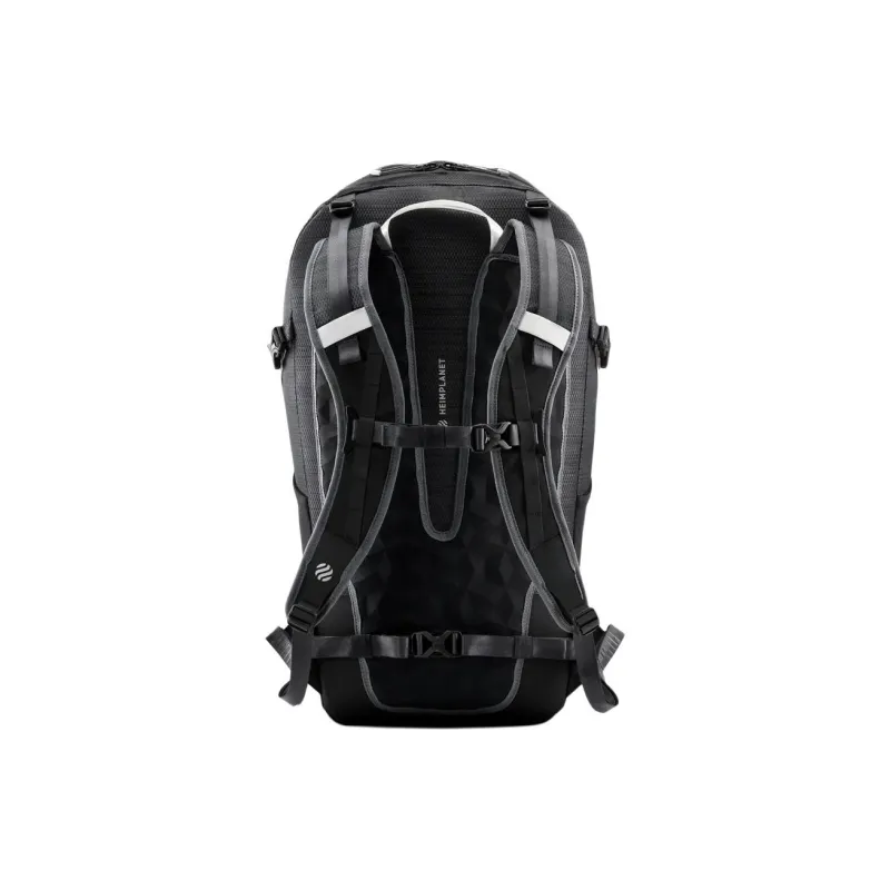 HEIMPLANET Nylon Backpack Unisex Dark Gray-4