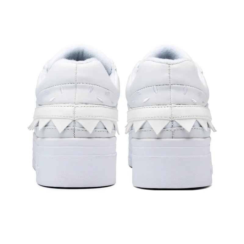 Stanair X Vandytheburger Skateboard Shoes Unisex Low Top White, Black-16