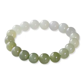 The Call Of The Heart Hetian Jade Bracelets Green Jade Unisex